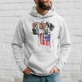4Th Of July Fun American Flag Dalmatian Dog Lover Gift Hoodie Gifts for Him