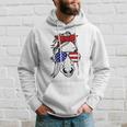 4Th Of July Patriotic Horse American Flag Sunglasses Hoodie Gifts for Him