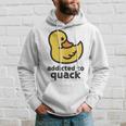 Addicted To Quack Hoodie Gifts for Him