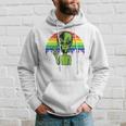 Alien Peace Lgbt Gay Pride Costume Retro Halloween Gifts Hoodie Gifts for Him