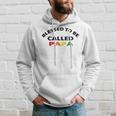 Blessed To Be Called Papa Sticker Hoodie Gifts for Him