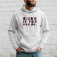 Blink If You Like Me Hoodie Gifts for Him