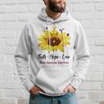 Brain Aneurysm Awareness Faith Hope Love Hoodie Gifts for Him