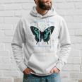 Butterfly On Grateful Wings I Fly Transplant Recipient Hoodie Gifts for Him