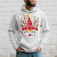 Christmas Unicorn Face Santicorn Cute V2 Hoodie Gifts for Him