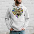 Colored Lion Heart Hoodie Gifts for Him