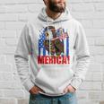 Eagle American Flag Usa Flag Mullet Eagle 4Th Of July Merica Hoodie Gifts for Him