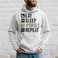 Eat Eat Sleep Wordle Repeat Wordle Lover Wordle Addict Hoodie Gifts for Him