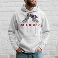 F 1 Miami Gp Aqua Hoodie Gifts for Him