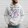 Friends Dont Let Friends Fight Chronic Fatigue Syndrome Cfs Alone Unicorn Blue Ribbon Chronic Fatigue Syndrome Support Cfs Awareness Hoodie Gifts for Him