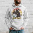 Funny Cat Dad Fathers Day Hoodie Gifts for Him