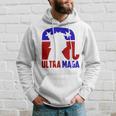 Funny Ultra Maga Gift For Americans Trump Biden Lover Hoodie Gifts for Him