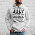 I Am An July Woman I Was Born With My Heart On My Sleevepng V2 Hoodie Gifts for Him