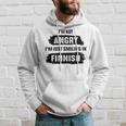 Im Not Angry Im Just Smiling In Finnish Hoodie Gifts for Him