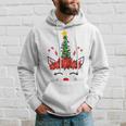 New Christmas Unicorn Face Santicorn Poinsettia Crown Cute V2 Hoodie Gifts for Him