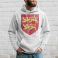 Normandy Coat Of Arms Flag France Norman Two Leopards Hoodie Gifts for Him