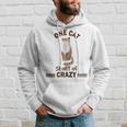 One Cat Short Of Crazy Hoodie Gifts for Him