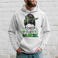 One Lucky Nurse St Patricks Day For Women Funny Nurse Hoodie Gifts for Him