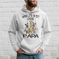 Papa Grandpa Gift Worlds Best Dog Papa Hoodie Gifts for Him