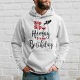 Sip Sip Hooray Its My Birthday Funny Bday Party Gift Hoodie Gifts for Him