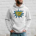 Super Papi Comic Book Superhero Spanish Dad Graphic Hoodie Gifts for Him