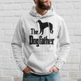 The Dogfather - Funny Dog Gift Funny Borzoi Hoodie Gifts for Him