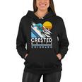 Crested Butte Colorado Retro Snowboard Women Hoodie
