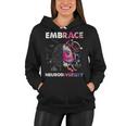 Embrace Neurodiversity Funny V4 Women Hoodie