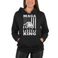 Funny Maga King Trump Supporter Gift Maga King Women Hoodie