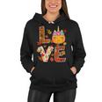 Love Unicorn Turkey Thanksgiving Happy 15 Shirt Women Hoodie