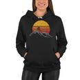 Mountain Bike Vintage Sunset Design Graphic 235 Trending Shirt Women Hoodie