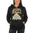 Nothing Butt Happiness Funny Welsh Corgi Dog Pet Lover Gift Women Hoodie