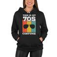 Retro 70S Costume | This Is My 70S Costume Women Hoodie