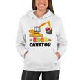 Excavator Shirts For Toddler Boys Girls Easter Eggs Cavator Women Hoodie