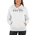 Heartbeat Curling Tshirt Cool Funny Nerdy Comic Graphic Curling Curling Player Curling Pla V2 Women Hoodie