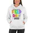 School Field Day Teacher Im Just Here For Field Day 2022 Peace Sign Women Hoodie