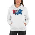 Vintage Usa Independence Day 4Th Of July Summer Typography Women Hoodie