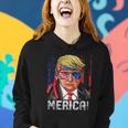 2024 Trump 4Th Of July S Merica Women Hoodie Gifts for Her