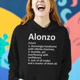 Alonzo Definition Personalized Name Funny Birthday Gift Idea Women Hoodie Gifts for Her