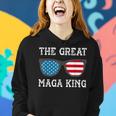 Anti Joe Biden Ultra Maga The Return Of The Great Maga King V3 Women Hoodie Gifts for Her