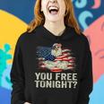 Are You Free Tonight 4Th Of July Independence Day Bald Eagle Women Hoodie Gifts for Her