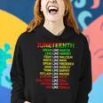 Black Women Freeish Since 1865 Party Decorations Juneteenth Women Hoodie Gifts for Her