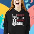 Brother Of The Birthday Girl Matching Birthday Outfit Llama Women Hoodie Gifts for Her