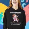 Brothercorn Brother Unicorn Birthday Family Matching Bday Women Hoodie Gifts for Her