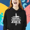 Christian Cross Faith Quote Normal Isnt Coming Back Women Hoodie Gifts for Her