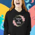 Classy As Fuck Floral Wreath Polite Offensive Feminist Gift Women Hoodie Gifts for Her
