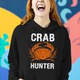 Crab Hunter Crab Lover Vintage Crab Women Hoodie Gifts for Her