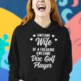 Funny Disc Golfer Husband Gift For Disc Golf Player Wife Women Hoodie Gifts for Her