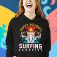 Funny Enjoy The Summer Holiday Summer Surfing Paradise Women Hoodie Gifts for Her