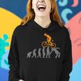 Funny Mountain Bike Evolution Biker Best Women Hoodie Gifts for Her